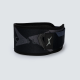 Ceinture PICSIL FY26 noir portée en entraînement ceinture musculation