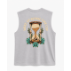 Muscle Tank Oversize Vert de gris Wake up before time cap Very Bad Wod