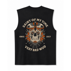 Muscle Tank Oversize Noir Saint of my time Very Bad Wod