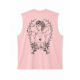 Muscle Tank Oversize Very Bad Wod Strong Beauty rose clair Muscle tank sport