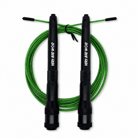 Corde à sauter Very Bad Wod Stormy noire câble vert
