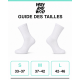 Chaussettes Very Bad Socks Stop Crying Man Blanc