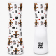 Chaussettes Very Bad Socks Stop Crying Rabbit Blanc