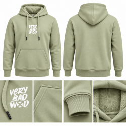 Sweat capuche unisexe THE SWEETY Vert Pomme | VERY BAD WOD