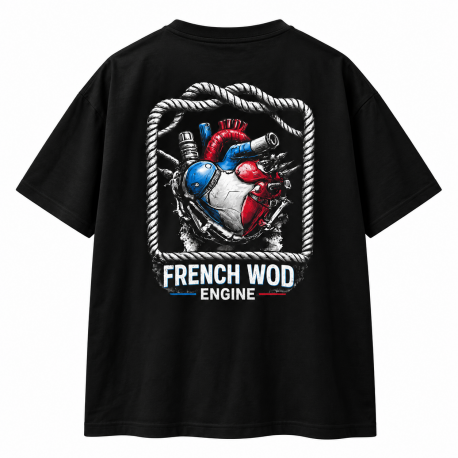 T-shirt oversize French Wod Engine – Very Bad Wod