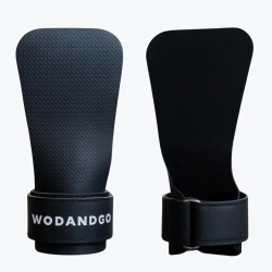 Maniques WODANDGO Powergrip Fusion Noir – modèle sans magnésie.