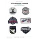 Packs de patchs velcro personnalisés avec votre logo