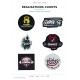 Packs de patchs velcro personnalisés avec votre logo