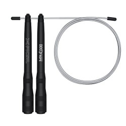 Corde à Sauter sport aluminium noir Picsil