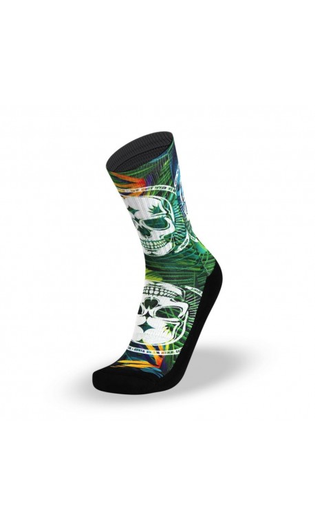 Chaussettes Multicolor Badass Tropical pour Athlète by LITHE