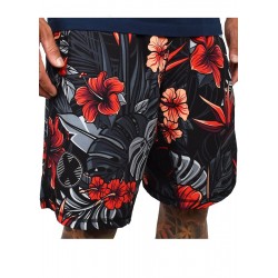 Short Homme rouge HYBRIDE FIREBISCUS| PROJECT X