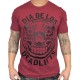 T-Shirt homme rouge DIA DE LOS DEADLIFT | PROJECT X