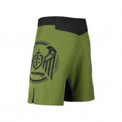 Short homme vert COMBAT 2.0 TRAINING SHORTS WINGS | THORN FIT