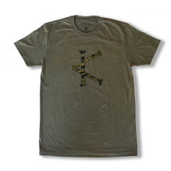 T-shirt Homme vert TIGER CAMO | CAFFEINE & KILOS