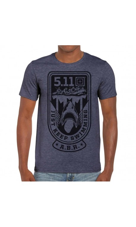 T-shirt blue JUST KEEP SWIMMING 2020 Q3 for men | 5.11 TACTICAL