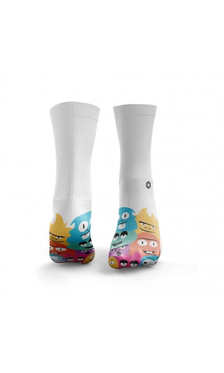 Multicolor workout LITTLE MONSTERS socks – HEXXE SOCKS