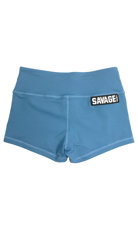 Short femme bleu BLUE STEEL SAVAGE BARBELL