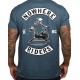 T-shirt blue MARINE NOWHERE RIDERS for men | PROJECT X