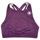 Training bra purple 6 STRAPS HIGH CHEST WINE for women | SAVAGE BARBELL