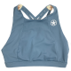 Brassière femme 6 STRAPS HIGH CHEST BLUE STEEL | SAVAGE BARBELL