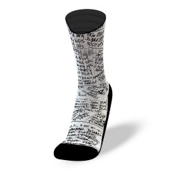 White workout socks HERO WODS | LITHE APPAREL