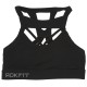 Training bra black THE LACEY for women | ROKFIT