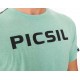 PICSIL T-Shirt homme vert CORE