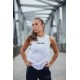 Training muscle tank white CORE for women | PICSIL