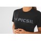 PICSIL T-Shirt woman black CORE EAGLE