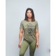 VERY BAD WOD x WILL LENNART TATOO T-shirt unisexe vert chiné RIP MY GRIP
