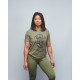 VERY BAD WOD x WILL LENNART TATOO T-shirt unisexe vert chiné RIP MY GRIP