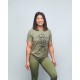 VERY BAD WOD x WILL LENNART TATOO T-shirt unisexe vert chiné RIP MY GRIP