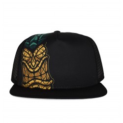 Black PINEAPPLE TIKI trucker hat | PROJECT X