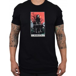 T-Shirt Homme noir DEADLIFTS TAROT CARD | PROJECT X