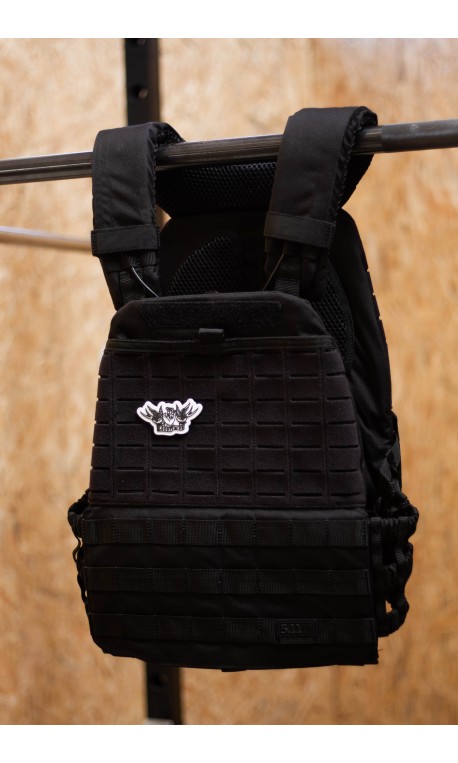 Patch velcro Bloody Fran pour gilet lesté et équipement WOD
