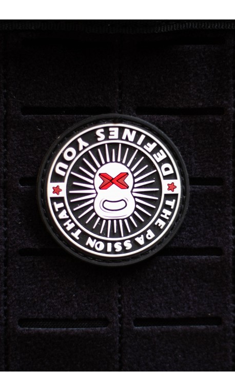 PASSION THAT DEFINES YOU 3D PVC velcro patch for athlete | PICSIL