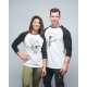 Baseball T-shirt unisexe noir GORILLA OPS| VERY BAD WOD x WILL LENNART TATOO