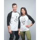 Baseball T-shirt unisexe noir GORILLA OPS| VERY BAD WOD x WILL LENNART TATOO