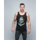 Training tank black INK YOUR WOD for men | VERY BAD WOD x WILL LENNART TATOO