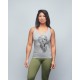 Débardeur Femme gris GORILLA OPS | VERY BAD WOD x WILL LENNART TATOO