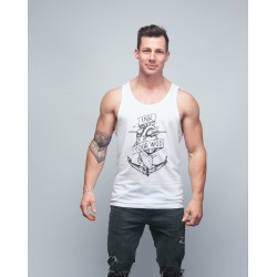 Débardeur Homme blanc INK YOUR WOD | VERY BAD WOD x WILL LENNART TATOO