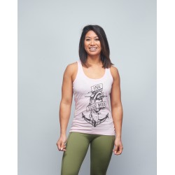 Training tank light pink INK YOUR WOD for women | VERY BAD WOD x WILL LENNART TATOO