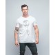 Unisex T-shirt white NEVER TOO HIGH| VERY BAD WOD x WILL LENNART TATOO