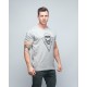 T-shirt unisexe gris SKULL| VERY BAD WOD x WILL LENNART TATOO