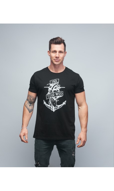 T-shirt unisexe noir INK YOUR WOD | VERY BAD WOD x WILL LENNART TATOO