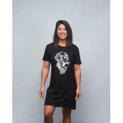 Robe T-shirt Femme noir GORILLA OPS | VERY BAD WOD x WILL LENNART TATOO