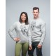 Sweat-shirt unisexe gris GORILLA OPS by VERY BAD WOD