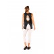 Training cross tank TIE-BACK black for women | SAVAGE BARBELL