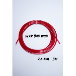 Cable 2,5 mm Rouge 3 m| VERY BAD WOD