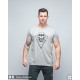 T-shirt unisexe gris SKULL| VERY BAD WOD x WILL LENNART TATOO